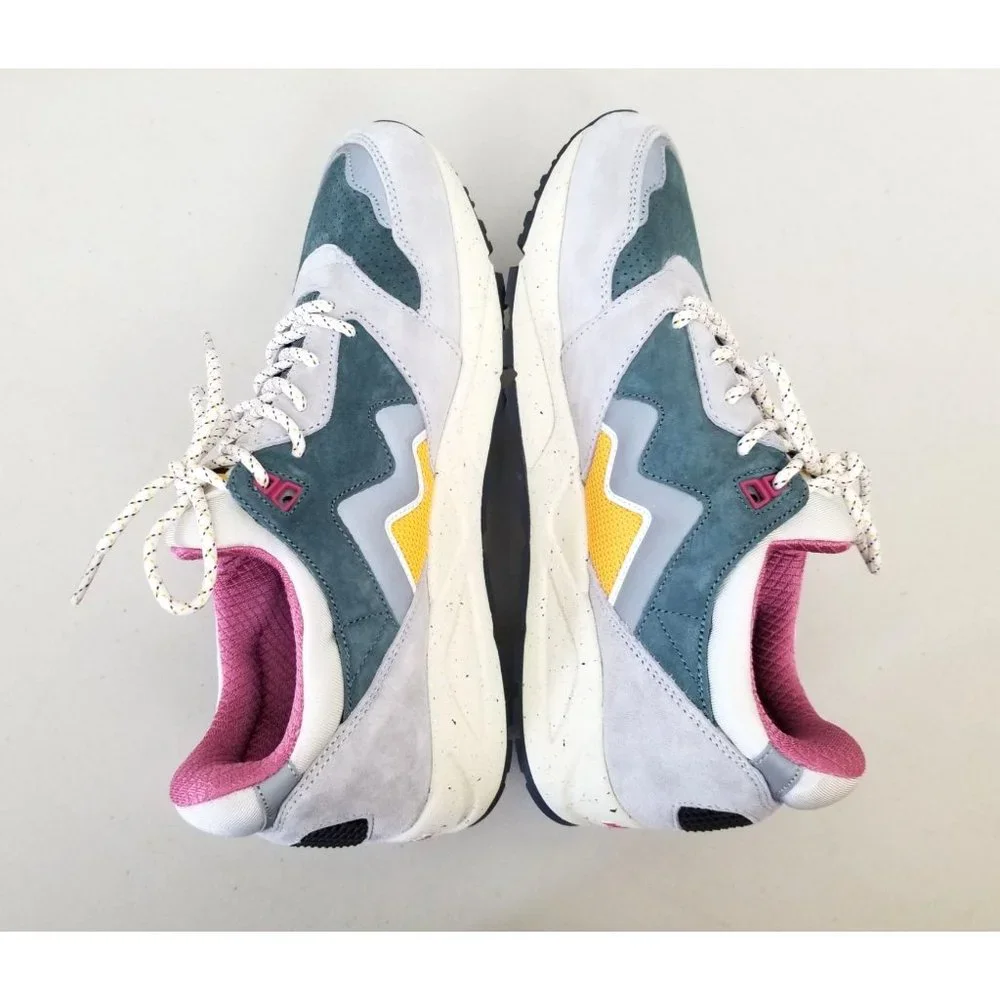 Karhu for Anthropologie Aria Sneakers Green Gray Size 8 41.5 - Picture 3 of 5